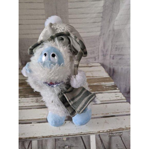 Gemmy abominable snowman red nose reindeer Rudolph - Picture 1 of 6